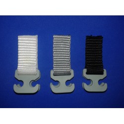 Ladder Clip x 2 with polypropylene webbing